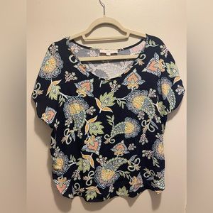 LOFT Short-Sleeve Shirt (M)